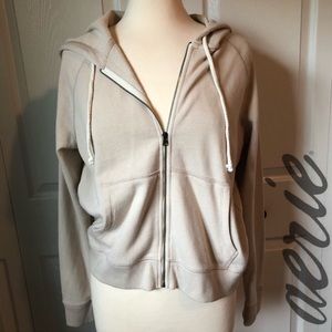 NWT Aerie Cropped Zip Up Hoodie